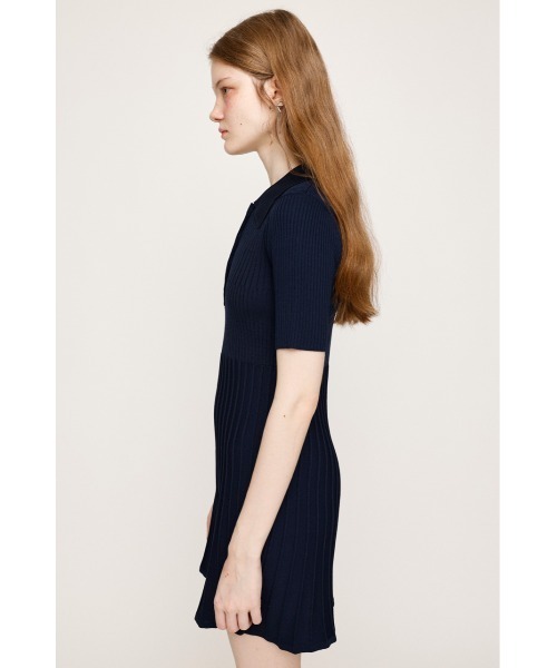 SLY ワンピース COLLARED PLEATS HG S/OP カラード プリーツ