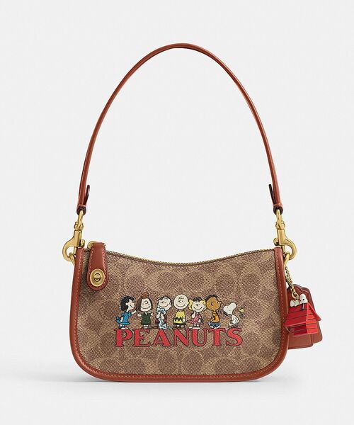 COACH × PEANUTS コーチ ピーナッツ シグネチャーショルダーバッグ 公式】コーチアウトレット | 【COACH X PEANUTS】テリ