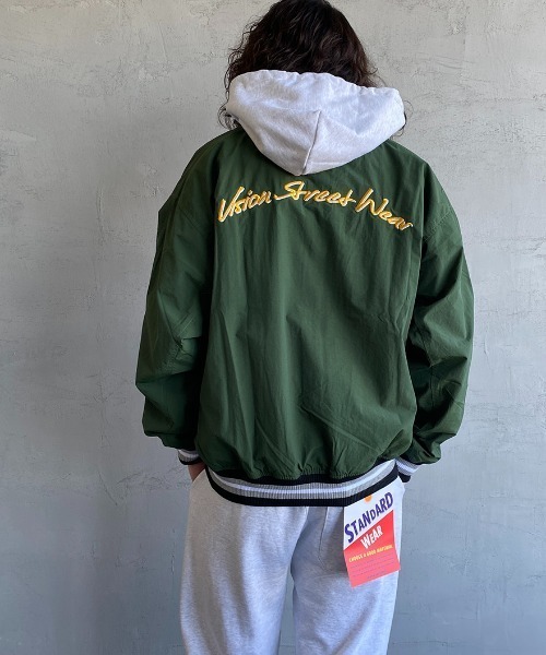 [VISION STREET WEAR] куртка L черный женский 
