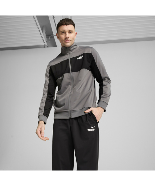 PUMA ジャージ プーマ メンズ ポリ カラーブロック スーツ 上下