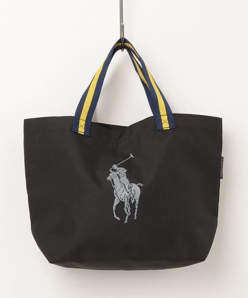 Polo Ralph Lauren トートバッグ 黒 キャンバス ショッパー トート | ラルフ ローレン公式オンライン