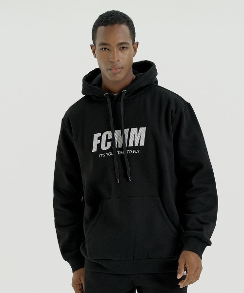 FCMM プルオーバーパーカー MEDIUM ブラック メンズ : ZOZOTOWN Yahoo