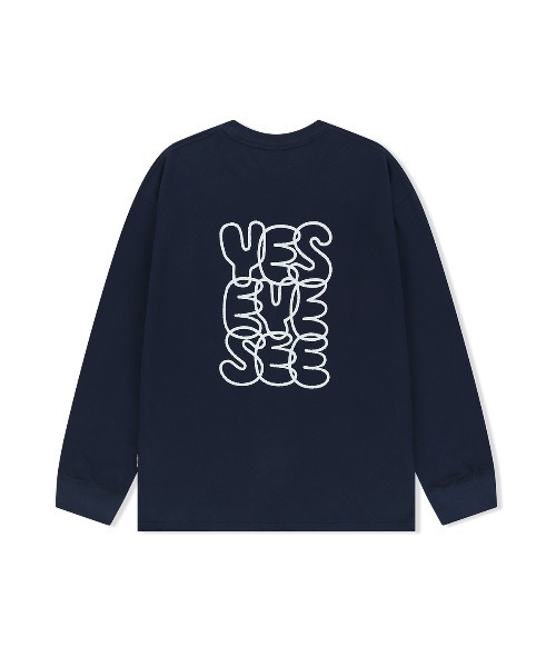 YESEYESEE tシャツ C-Logo L/S メンズ レディース : ZOZOTOWN