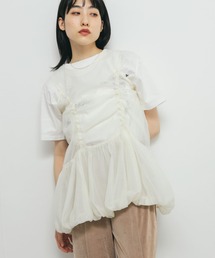 チュニック ドロストバルーンスリーブレストップス｜ZOZOTOWN Yahoo!店