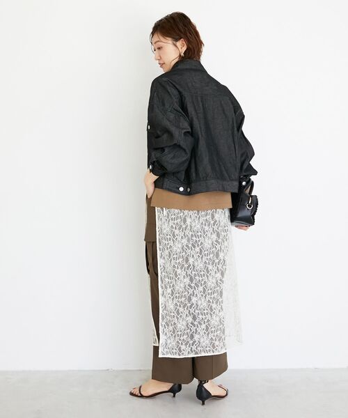 Dioramour Coeur des Curiosites コットンデニムジャケット Denim Couture Jacket Deep Blue Cotton Denim | DIOR
