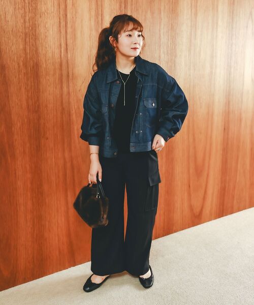 le.coeur blanc（ルクールブラン） デニムジャケット gジャン ライト