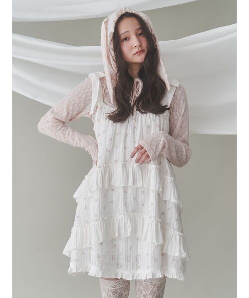 【即日発送】merry jenny floralフレアミニワンピース merry jenny ワンピース floralフレアミニワンピース : ZOZOTOWN