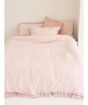 ベッド 寝具 「Sleep」ダブルガーゼフリル...の詳細画像1