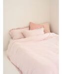 ベッド 寝具 「Sleep」ダブルガーゼフリル...の詳細画像2