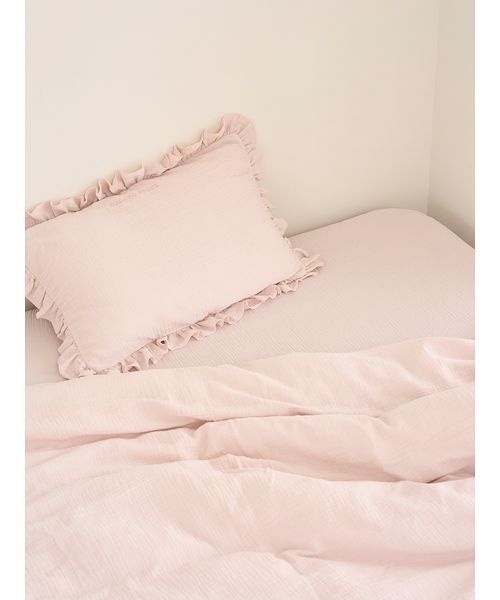 gelato pique Sleep ベッド 寝具 「Sleep」ダブルガーゼフリル3点