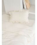 ベッド 寝具 「Sleep」ダブルガーゼフリル...の詳細画像4