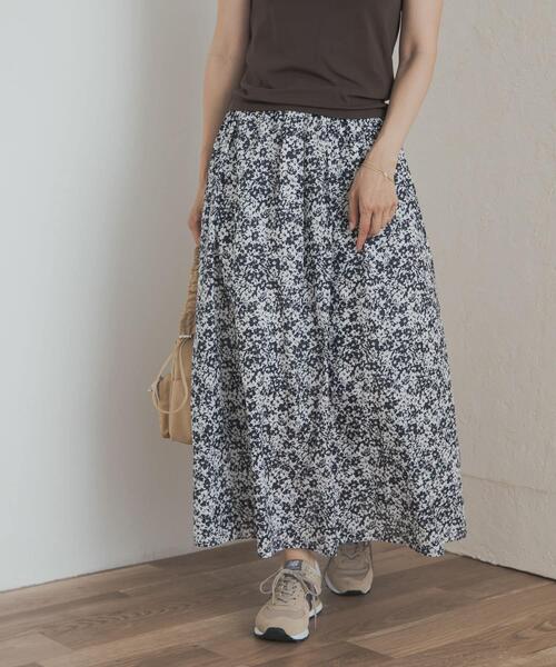 URBAN RESEARCH DOORS（アーバンリサーチドアーズ） スカート フラワー