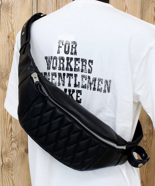 Schott N.Y.C（ショット） ショルダーバッグ PADDED BODY BAG メンズ