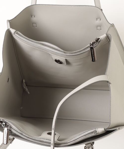 CHARLES&KEITH トートバッグ　グレー CHARLES ＆ KEITH 「CHARLES & KEITH」 トートバッグ X-LARGE