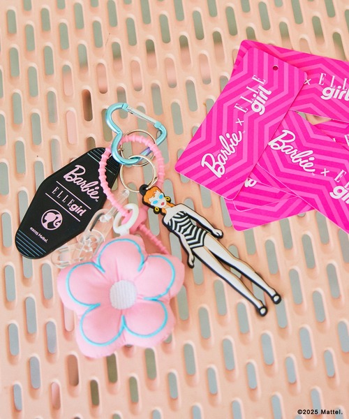 バービー じゃらじゃらキーホルダー ピンク系 キーホルダー 「Barbie×ELLEgirl」じゃらじゃらチャーム