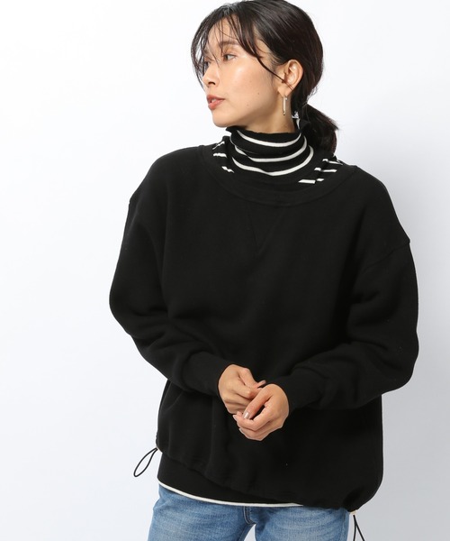 「BARNYARDSTORM」 スウェットカットソー 0 ブラック レディース_画像5