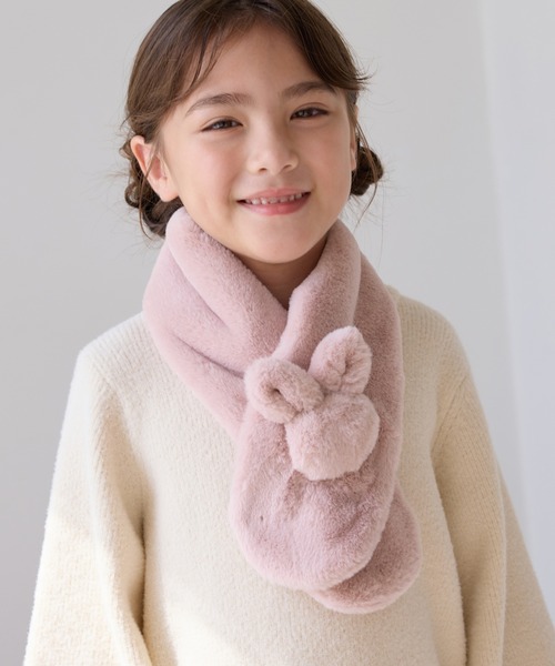 ROPE' PICNIC（ロペ ピクニック） マフラー 「KIDS/キッズ」うさぎ