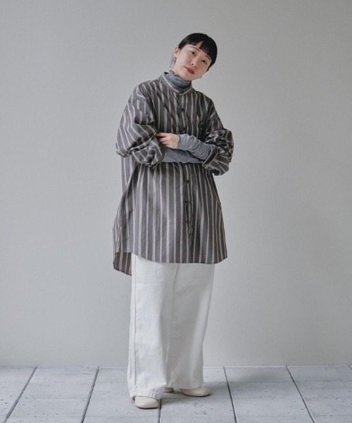 「TODAYFUL」 長袖ブラウス FREE グレー レディース_画像10