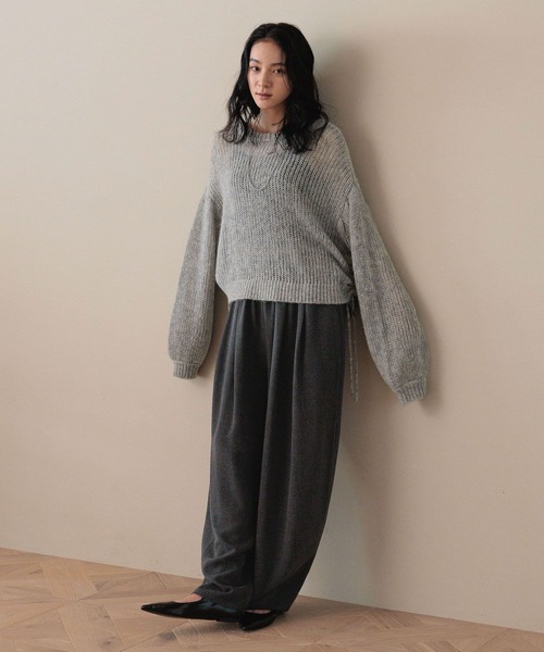 LOWRYS FARM（ローリーズファーム） ニット セーター ドロストモヘアV
