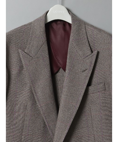 ジャケット テーラードジャケット GOOVI ダブルブレストジャケット