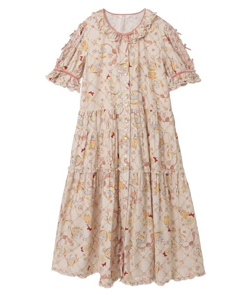 PINK HOUSE（ピンクハウス） ワンピース パフュームプリントワンピース