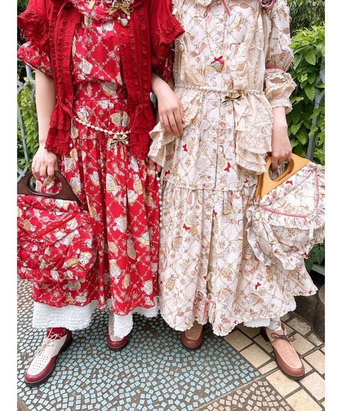 PINK HOUSE（ピンクハウス） ワンピース パフュームプリントワンピース