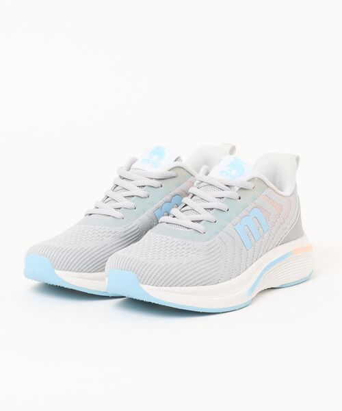 moz（モズ） スニーカー ニットメッシュ軽量厚底スニーカー レディース