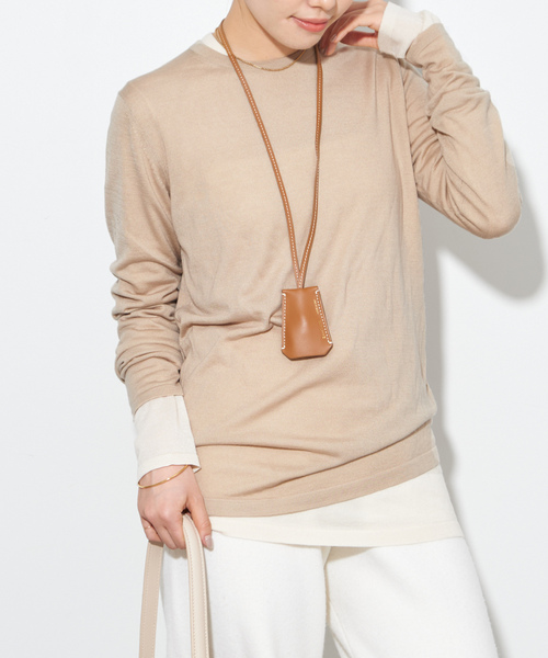 plage（プラージュ） 長袖ニット - ベージュ レディース : ZOZOTOWN