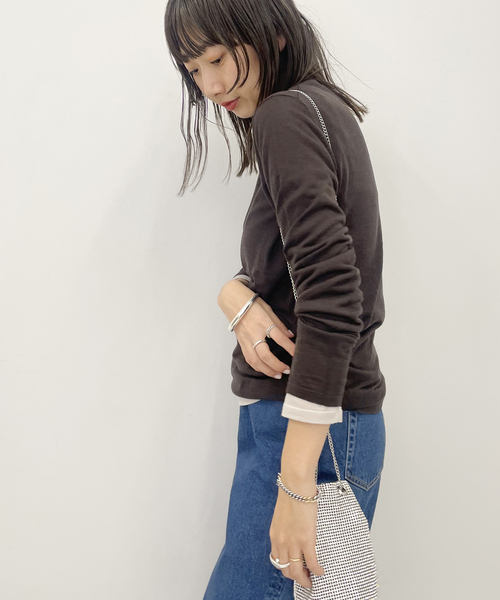 plage（プラージュ） 長袖ニット - ベージュ レディース : ZOZOTOWN