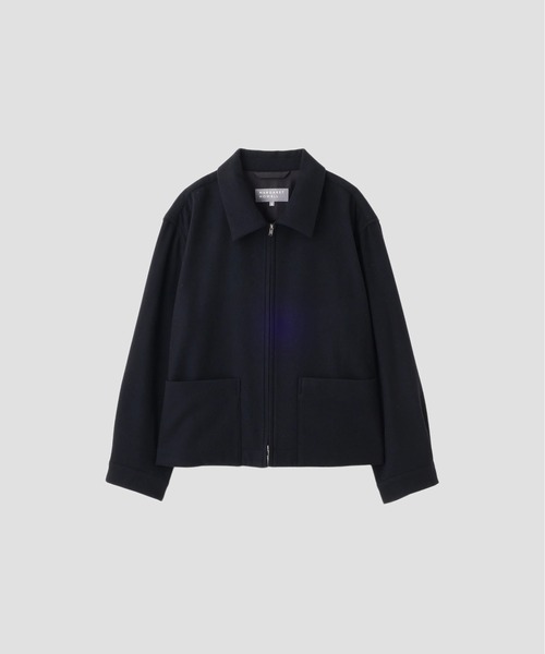 MARGARET HOWELL WOOL COTTON ブルゾン21AW 未着 Autumn Outerwear Dense Cotton Poplin #MargaretHowell