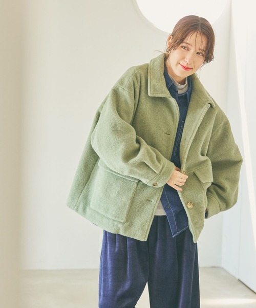 studio CLIP（スタディオクリップ） ブルゾン アウター ウールライク