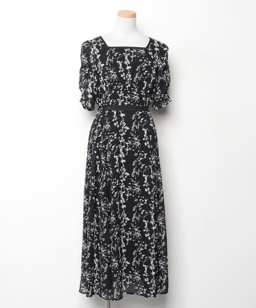 Rady（レディ） 花柄半袖ワンピース M ブラック レディース : ZOZOTOWN