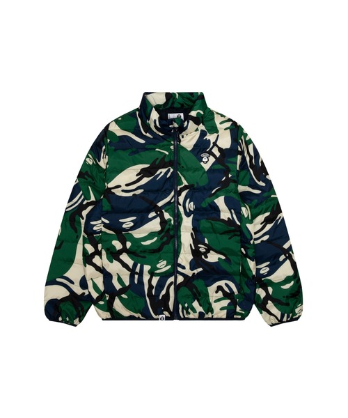 AAPE BY A BATHING APE 「AAPE APE」 ダウンジャケット LARGE ブラック