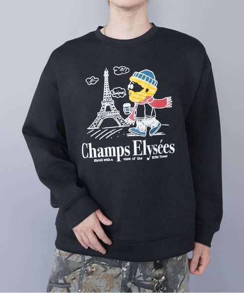 SPINNS（スピンズ） トレーナー スウェット ひげおじさんスウェット