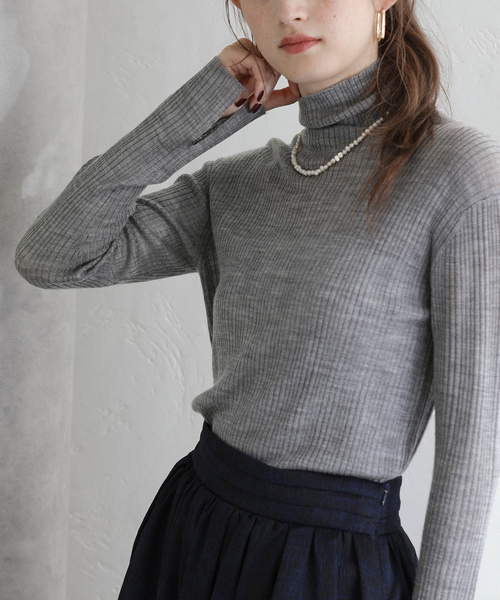 La TOTALITE（ラ トータリテ） ニット セーター 「洗える