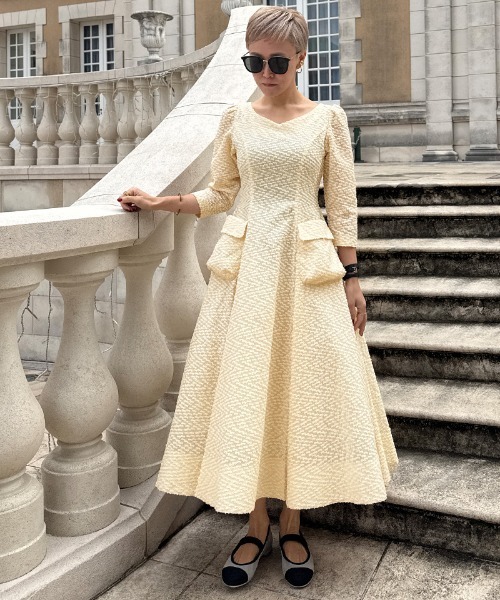 ワンピース ジャカードポケットワンピース : ZOZOTOWN Yahoo!店 - 通販