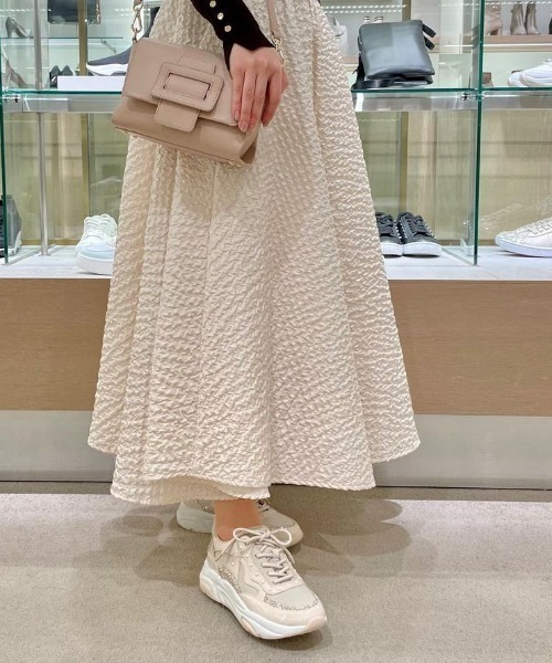 「+diana」 ローカットスニーカー 22.0cm グレー レディース_画像2