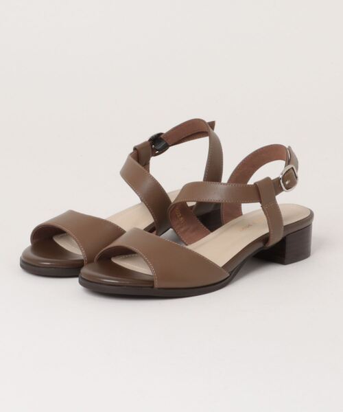 「neue diffusion」 ヒールサンダル 24.5cm アイボリー レディース_画像7
