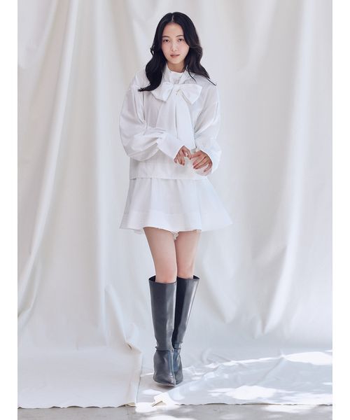 SNIDEL（スナイデル） ブラウス シャツ Sustainableバリエボリューム