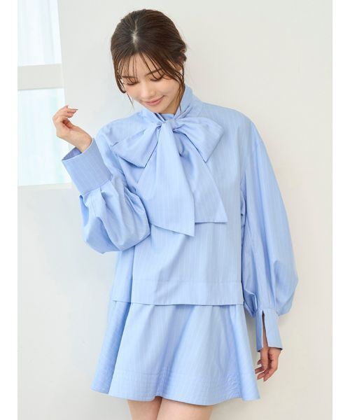 SNIDEL（スナイデル） ブラウス シャツ Sustainableバリエボリューム