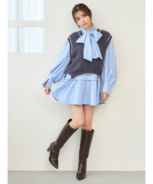 SNIDEL（スナイデル） ブラウス シャツ Sustainableバリエボリューム