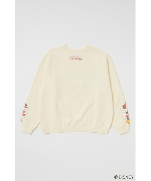 moussy × Disney コラボ スウェット プルオーバー  ミッキー ミ MD I LOVE MM プルオーバー（スウェット）｜Disney SERIES CREATED by