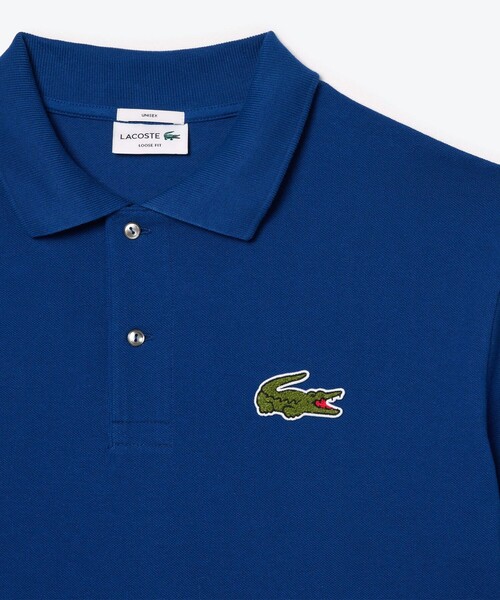 「LACOSTE」 半袖ポロシャツ L イエロー メンズの画像