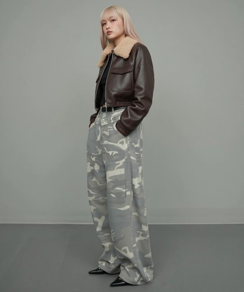 KOM（ドットコム） レザージャケット ライダース A'GEM/9 × 「.kom