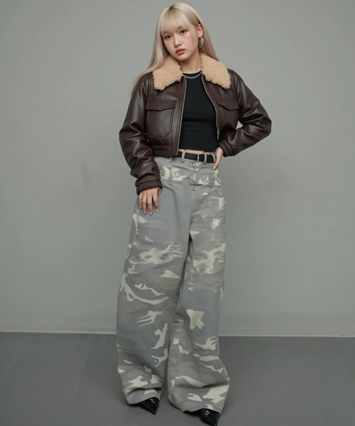 KOM（ドットコム） レザージャケット ライダース A'GEM/9 × 「.kom