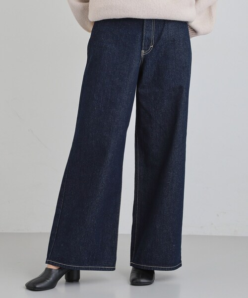THE SHOP TK ワイドパンツ ジーンズ デニム デニムパンツ 「Lee