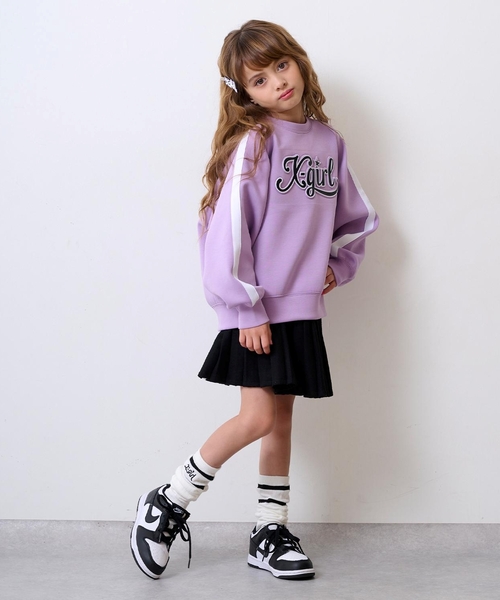 X-girl Stages（エックスガールステージス） セットアップ エンボス