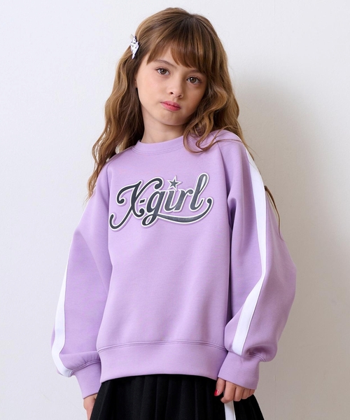 X-girl Stages（エックスガールステージス） セットアップ エンボス