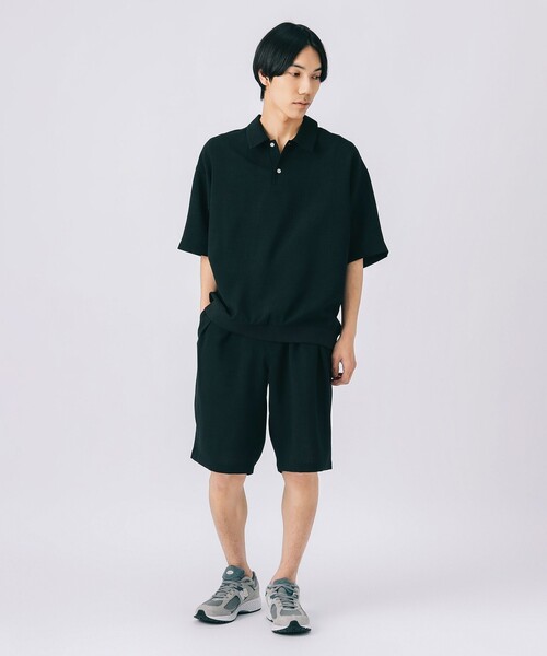 「BEAMS HEART」 半袖ポロシャツ X-LARGE ネイビー メンズ_画像7