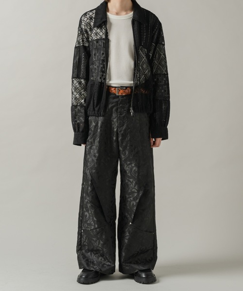 Casper John（キャスパージョン） ブルゾン アウター Patchwork lace